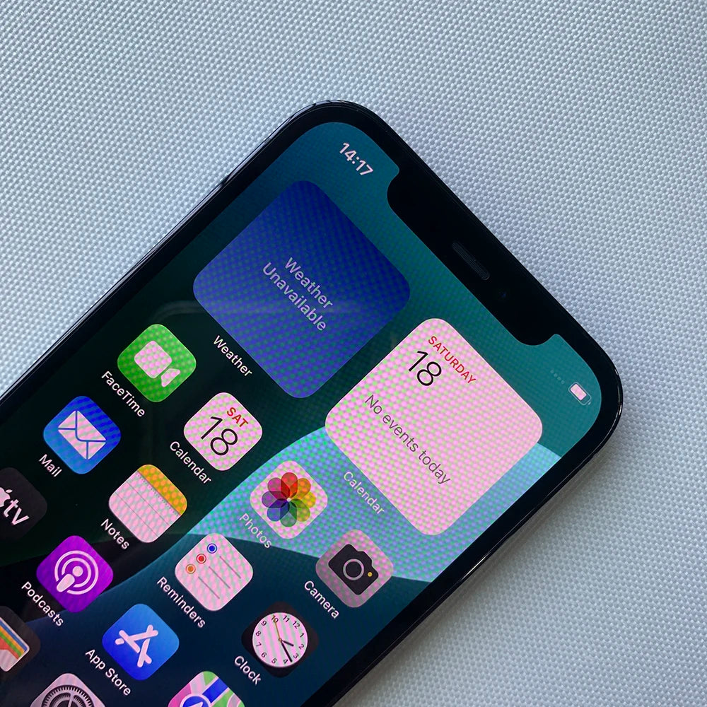 Original Apple iPhone 12 Pro 5G Mobile Phone Face ID 128GB/256GB NFC 6.1'' OLED 12MP 4K@60fps A14 Bionic Hexa-Core SmartPhone
