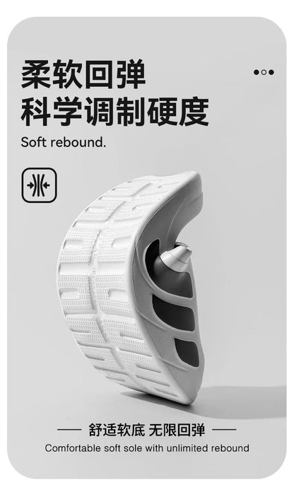 Women's Sabot Shoes Anti-slip and Odorproof Soft Bottom Women's Sandals Summer 2025 Indoor Slippers Sports Style Woman