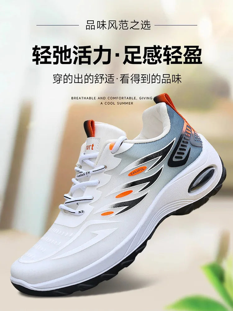 2025 Men's Spring Casual shoes, breathable mesh sports shoes, comfortable men's shoes