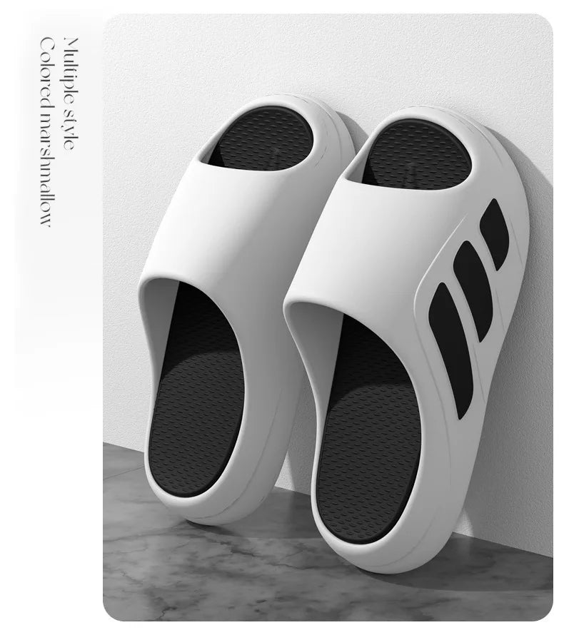 Women's Sabot Shoes Anti-slip and Odorproof Soft Bottom Women's Sandals Summer 2025 Indoor Slippers Sports Style Woman
