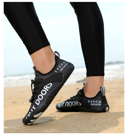 Women Men Beach Swimming Pool Aqua shoes Hiking Shoes Quick Dry One Stirrup Surf Waterpark water shoes Yoga Camping Fishing Shoe