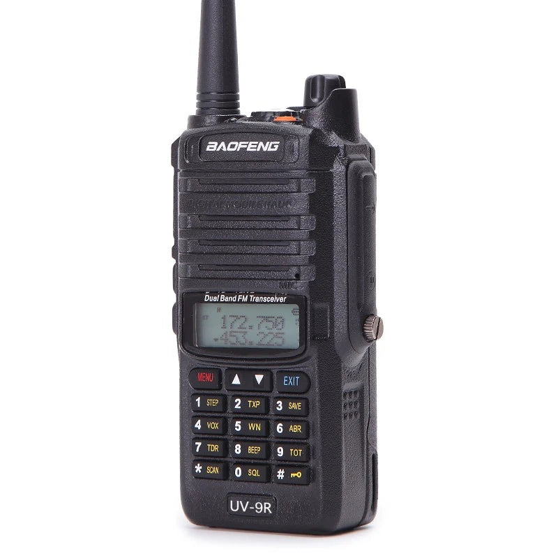 Baofeng UV-9R Dual Band Waterproof IP67 Walkie Talkie Long Range Handheld Two Way Radio Communication For Camping Hotel
