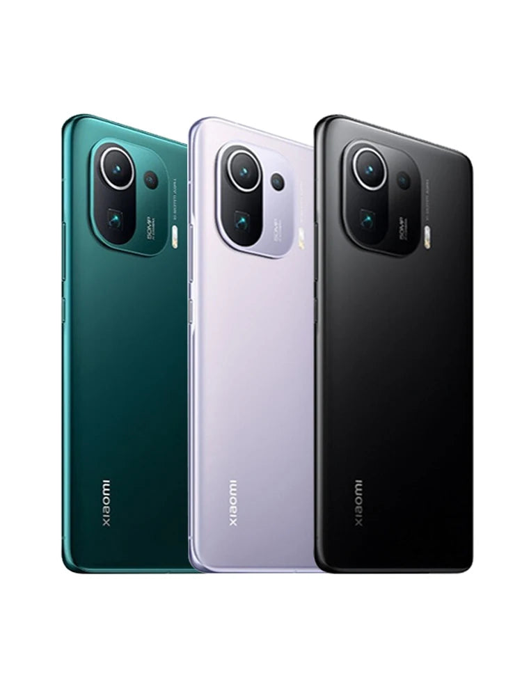 Xiaomi 11 Pro Snapdragon 888 smartphone  Octa-core Global firmware 5G Phone QC Fast Charge 50MP Camera used phone