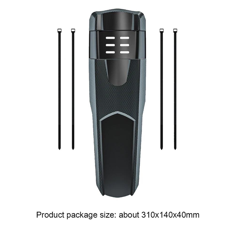 2pcs Mountain Bike Fenders with Tires PP Road Bike Front Rear Universal Fenders Wheel Mudguard Cycling Equipment