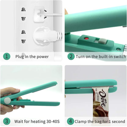 Multi-function Mini Vacuum Packing Machine Package Sealer Bags Plastic Food Bag Portable Sealer Packing for Kitchen Accessories