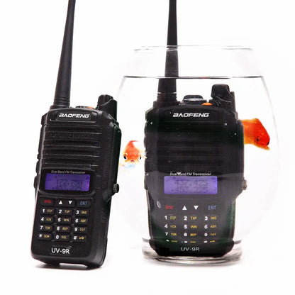 Baofeng UV-9R Dual Band Waterproof IP67 Walkie Talkie Long Range Handheld Two Way Radio Communication For Camping Hotel