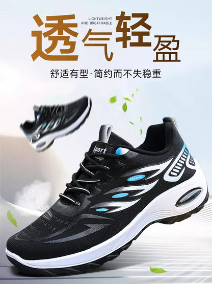2025 Men's Spring Casual shoes, breathable mesh sports shoes, comfortable men's shoes