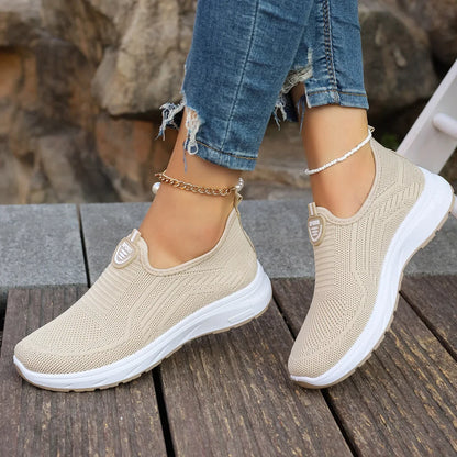 2025 New Summer Mesh Breathable Large Women's Casual Shoes Soft Sole Lightweight Women's  Single  Shoes Free Shippiing Shoes