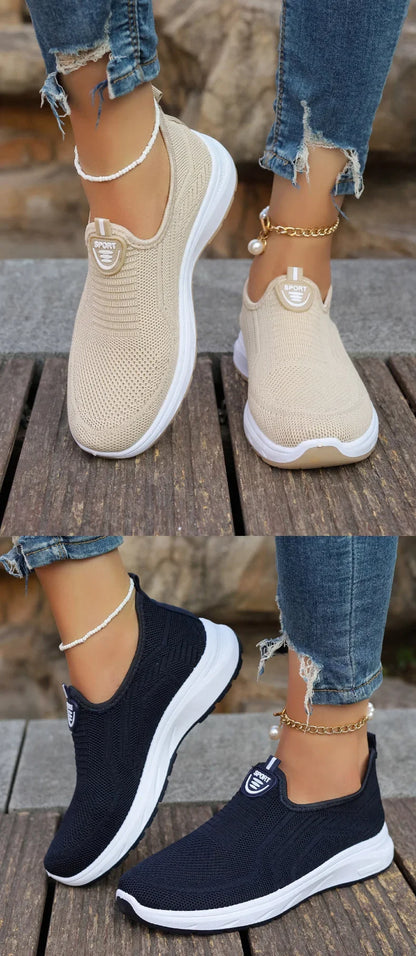 2025 New Summer Mesh Breathable Large Women's Casual Shoes Soft Sole Lightweight Women's  Single  Shoes Free Shippiing Shoes