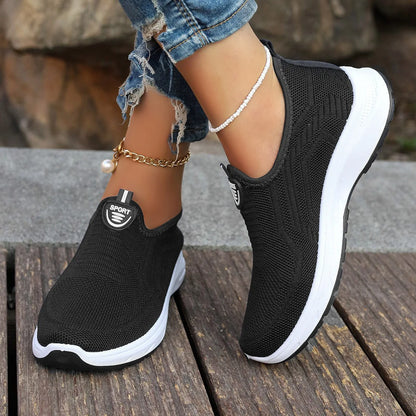 2025 New Summer Mesh Breathable Large Women's Casual Shoes Soft Sole Lightweight Women's  Single  Shoes Free Shippiing Shoes