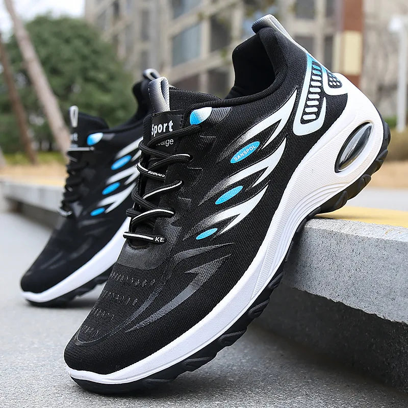 2025 Men's Spring Casual shoes, breathable mesh sports shoes, comfortable men's shoes