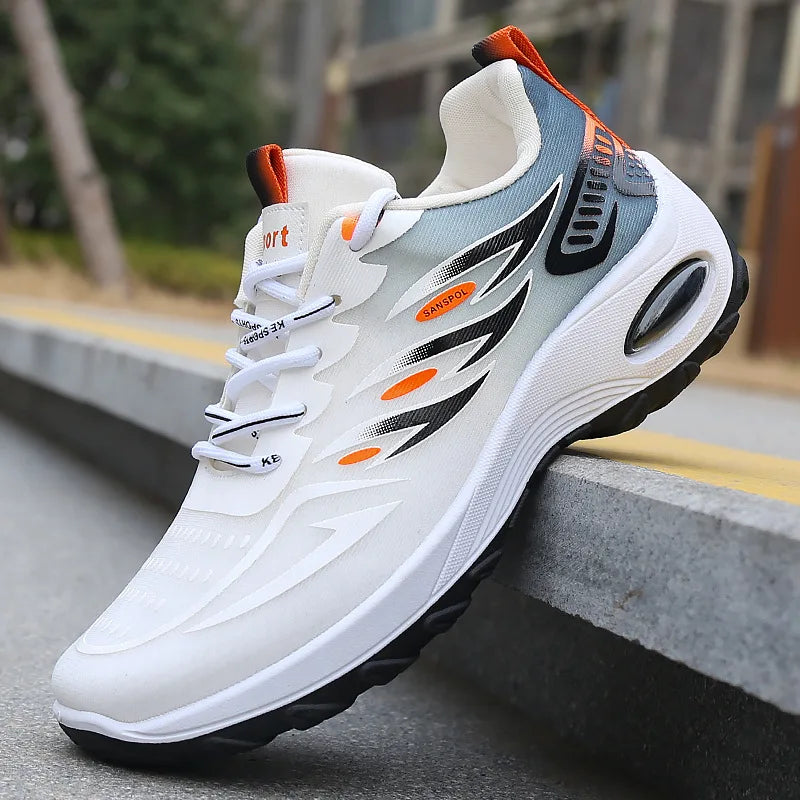 2025 Men's Spring Casual shoes, breathable mesh sports shoes, comfortable men's shoes