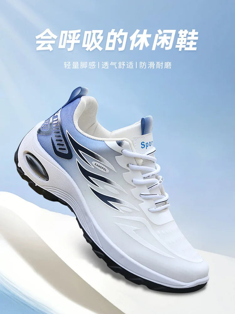 2025 Men's Spring Casual shoes, breathable mesh sports shoes, comfortable men's shoes
