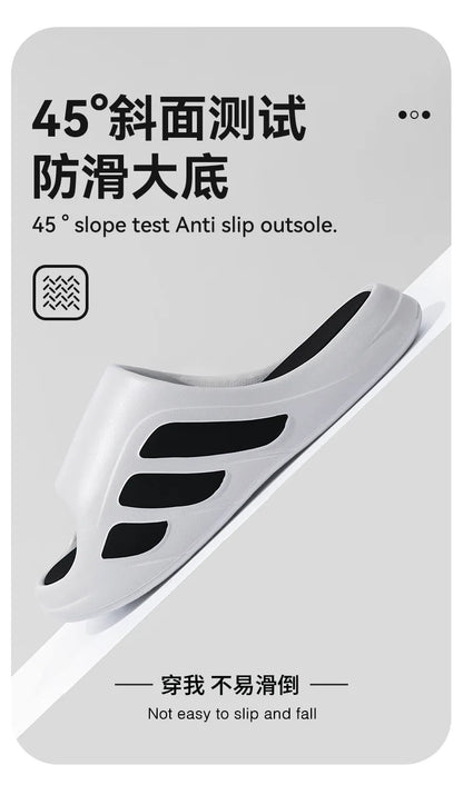 Women's Sabot Shoes Anti-slip and Odorproof Soft Bottom Women's Sandals Summer 2025 Indoor Slippers Sports Style Woman