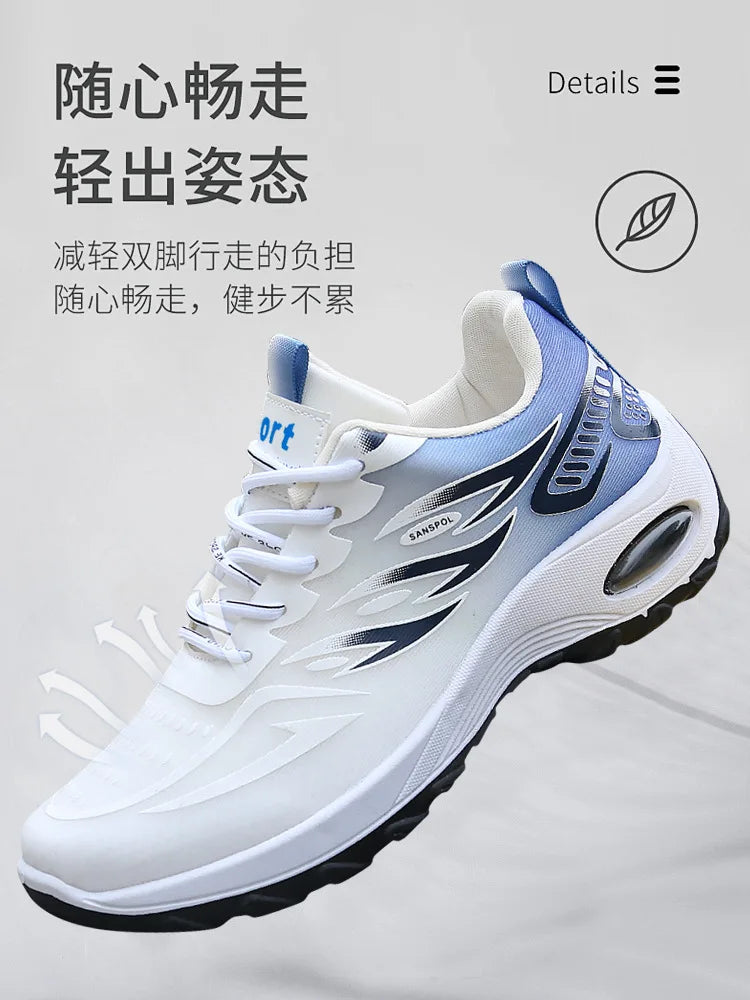 2025 Men's Spring Casual shoes, breathable mesh sports shoes, comfortable men's shoes