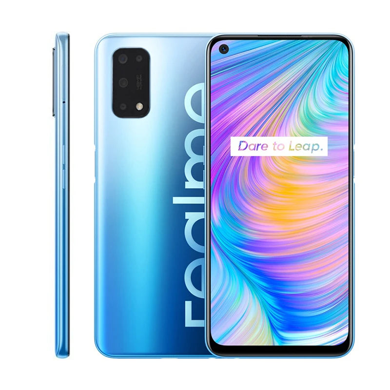 OPPO Realme 7 5g Smartphone Global firmware MTK Dimensity 720 camera 48MP+16MP 8GB 128GB realme UI v3.0 5000mAh  Used Phone