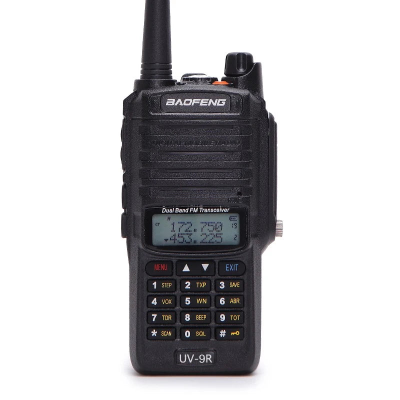 Baofeng UV-9R Dual Band Waterproof IP67 Walkie Talkie Long Range Handheld Two Way Radio Communication For Camping Hotel