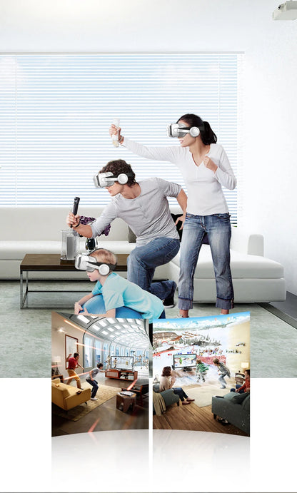 Shinecon VR Glasses 3D Headset Virtual Reality Devices Helmet Viar Lenses Goggle Smartphone Cell Phone Smart Games Mobile Viewer