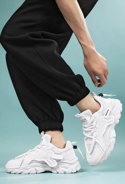 Spring Summer Men Sneakers High Quality Mesh Breathable Air Cushion Running Shoes Tennis Shoe Luxury Brand Platform Shoes Tenis