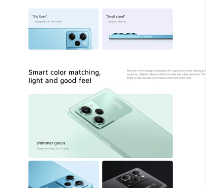 Global firmware xiaomi Redmi note 12 Pro Speed Edition Android 5G 6.67 inch 256GB  2400x1080 Original used phone