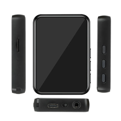 128G MP3 Player Bluetooth 5.4 HiFi MP3 Music Player Built-in Speaker 2.4inch Touch Screen MP4 Player with E-book/Video Recording