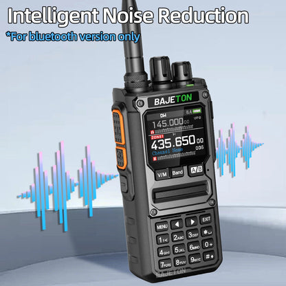 BAJETON BJ-7800 Walkie Talkie Long Range SW MW LW AM SSB CB 10W Receive Wireless Bluetooth Phone Programming NOAA Two Way Radio