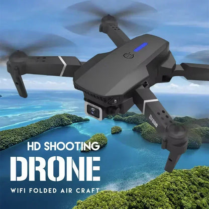Hot E88Pro RC Drone 4K Professinal With 1080P Wide Angle Dual HD Camera Foldable RC Helicopter WIFI FPV Height Hold Apron Sell