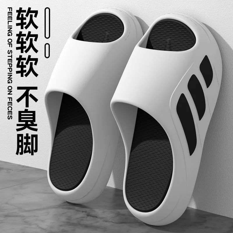 Women's Sabot Shoes Anti-slip and Odorproof Soft Bottom Women's Sandals Summer 2025 Indoor Slippers Sports Style Woman