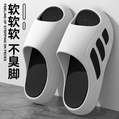 Women's Sabot Shoes Anti-slip and Odorproof Soft Bottom Women's Sandals Summer 2025 Indoor Slippers Sports Style Woman