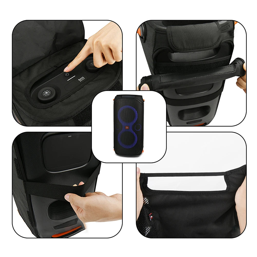 Speaker Dust Cover No Removal Protective Case Scratch-resistant Dust Protection Case for JBL Partybox 110 Portable BT Speaker