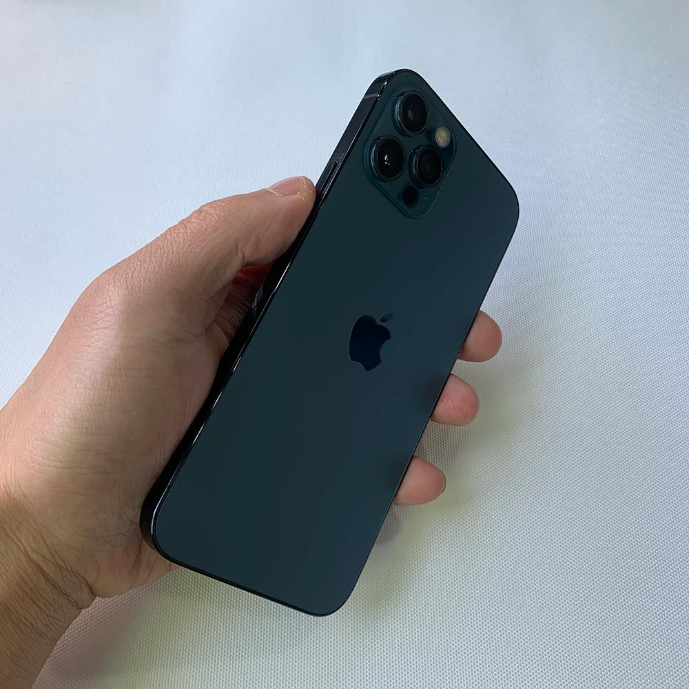 Original Apple iPhone 12 Pro 5G Mobile Phone Face ID 128GB/256GB NFC 6.1'' OLED 12MP 4K@60fps A14 Bionic Hexa-Core SmartPhone