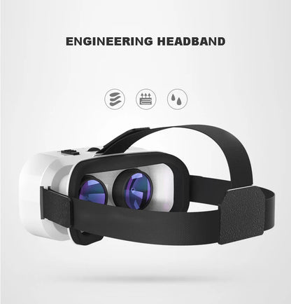 Shinecon VR Glasses 3D Headset Virtual Reality Devices Helmet Viar Lenses Goggle Smartphone Cell Phone Smart Games Mobile Viewer