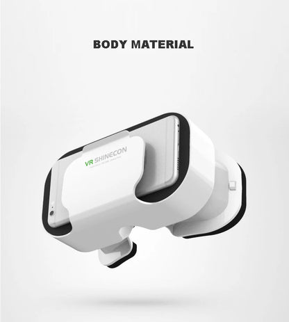 Shinecon VR Glasses 3D Headset Virtual Reality Devices Helmet Viar Lenses Goggle Smartphone Cell Phone Smart Games Mobile Viewer