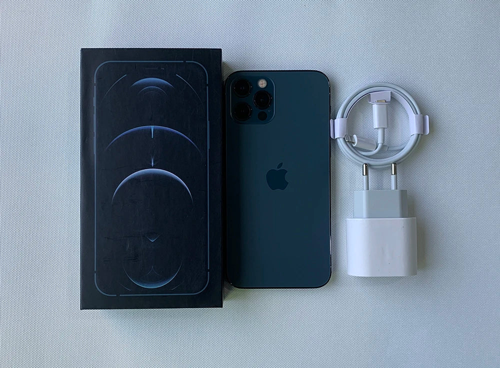 Original Apple iPhone 12 Pro 5G Mobile Phone Face ID 128GB/256GB NFC 6.1'' OLED 12MP 4K@60fps A14 Bionic Hexa-Core SmartPhone